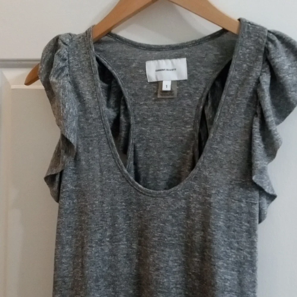 Current Elliott Ruffle Racer Back Dress - Picture 3 of 6